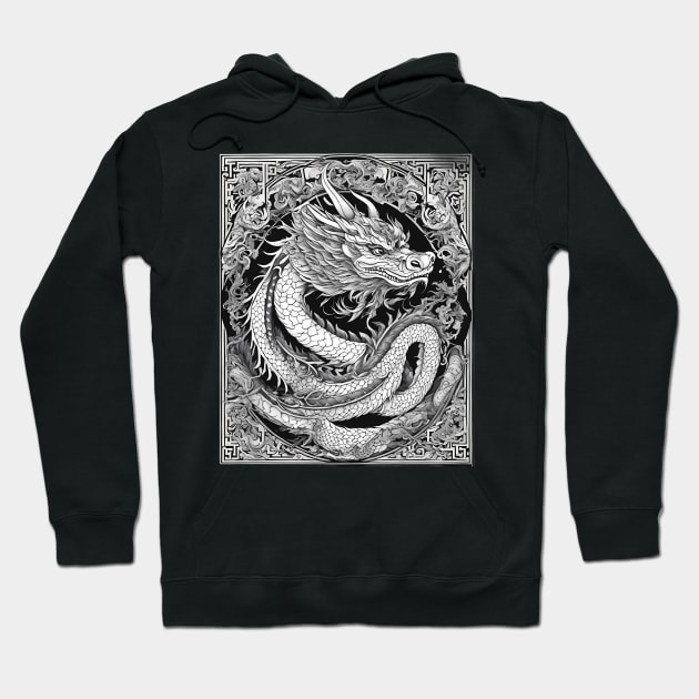 Chinese Dragon Hoodie by animegirlnft